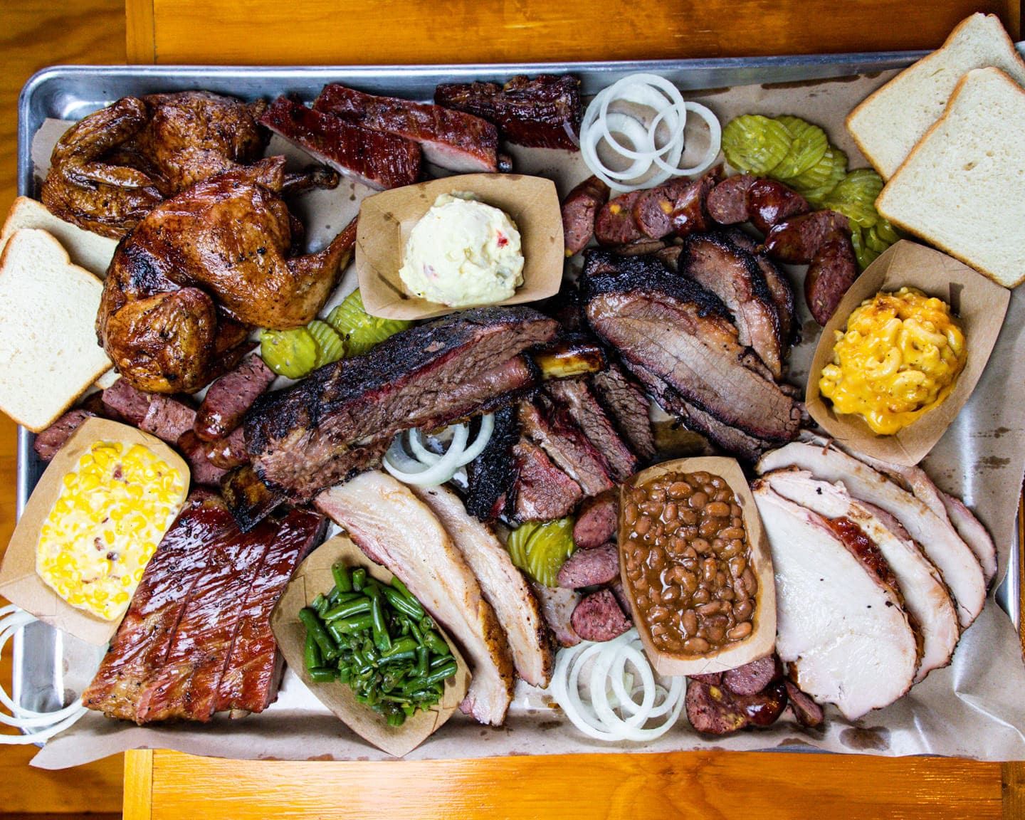 barbecue platter